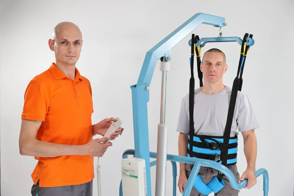 Оборудование-Подвес реабилитационный для вертикализации пациентов-Орторент-модель М